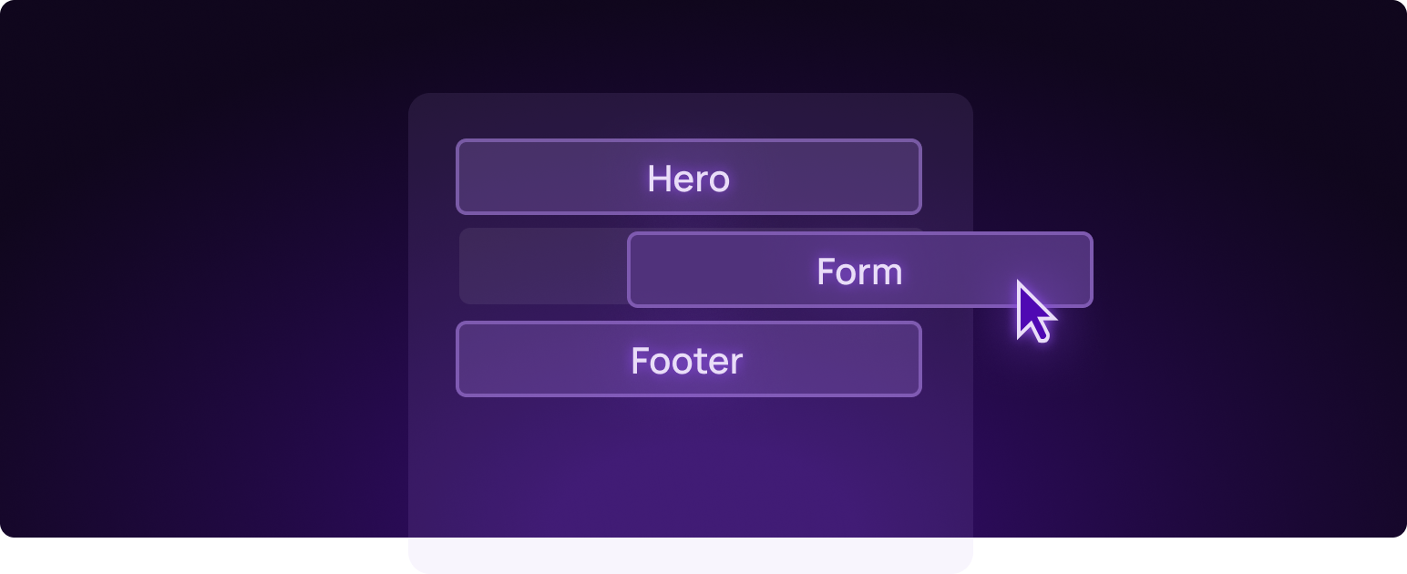 Decorative arrow icon pointing left